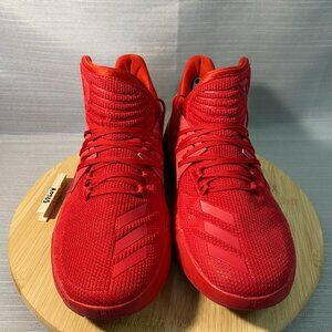 Mens Adidas Dame 3 Roots Red Octobers Sz 10.5 Mens Basketball Shoes A0403